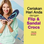 Ceriakan Hari Anda Dengan Flip & Sandal Crocs