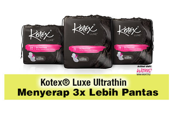 Kotex Luxe Ultrathin Pads - women online magazine