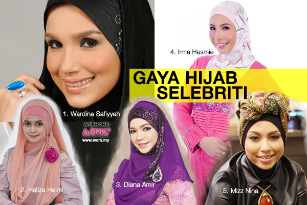 gaya hijab selebriti - women online magazine