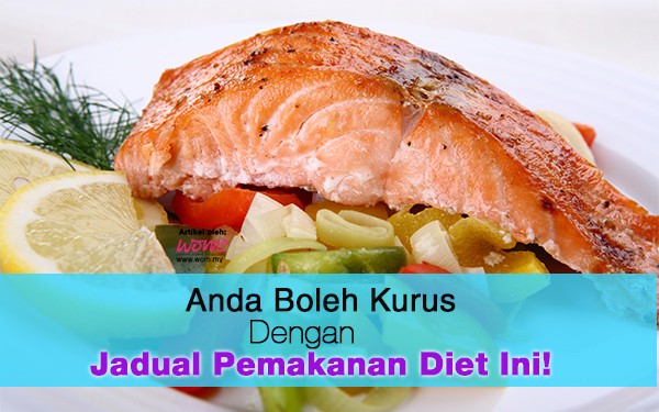 jadual pemakanan diet - women online magazine