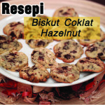 Resepi Biskut  Coklat Hazelnut