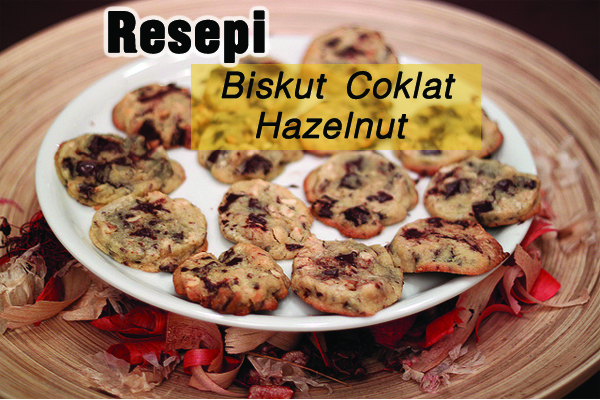 resepi biskut coklat hazelnut - women online magazine