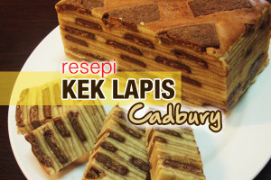 resepi kek lapis cadbury - women online magazine