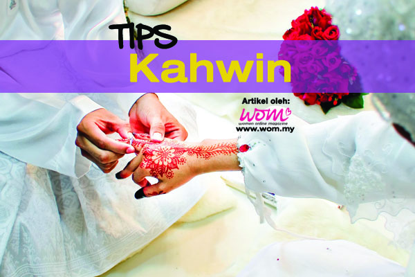 tips kahwin - women online magazine